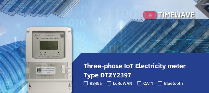 Three Phase Digital Electric Meter Remote Control IoT NB-ioT LoraWan ...
