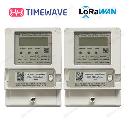 Din Rail LoRaWAN Energy Meter Smart Single Phase AS923MHz EU868MHz AU915MHz