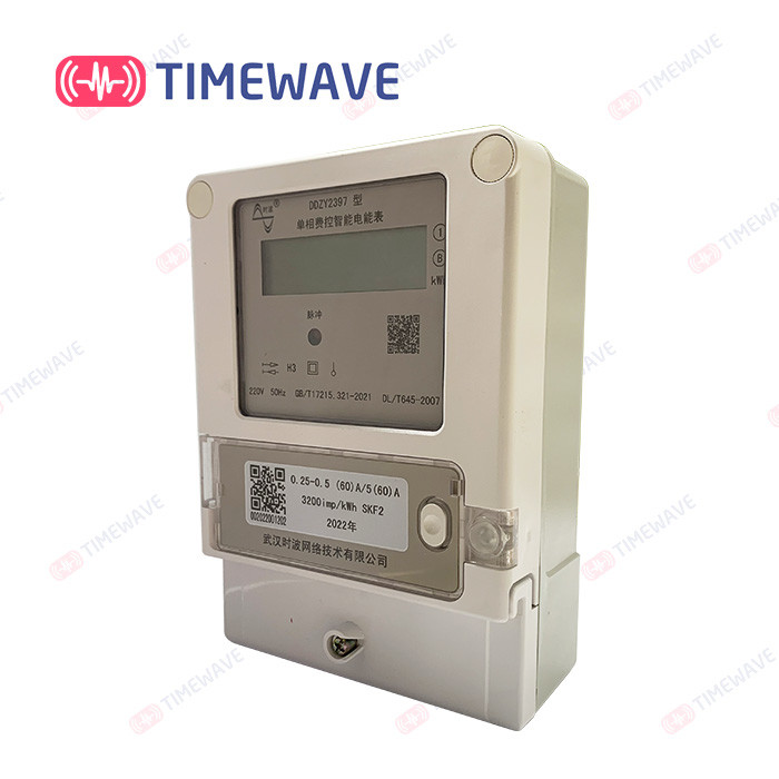 Single Phase Secure Electric Smart Meter LoraWan Multifunction Load