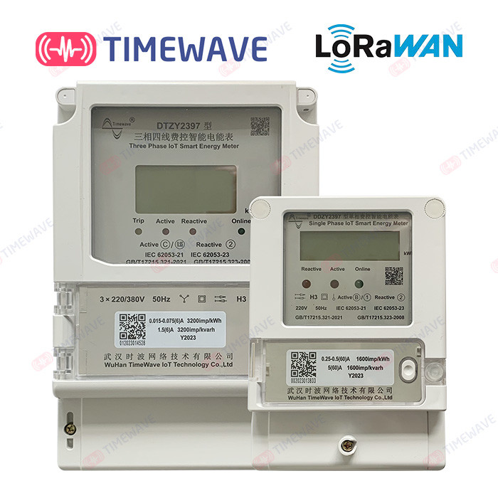 Lorawan Smart Energy Meter Wireless 3 Phase Meter Digital Power Meter 3 Phase Wifi Enabled