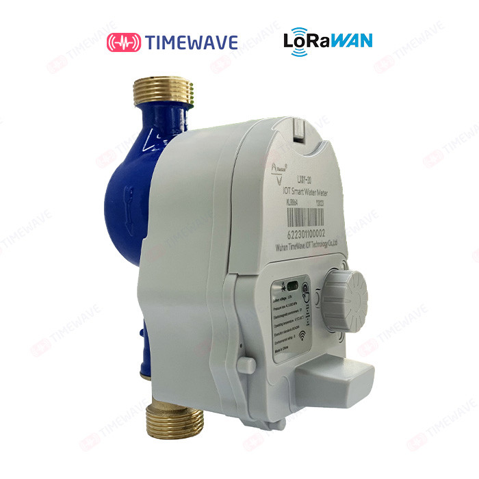 Lorawan Wireless Cold Hot Water Meter Remote Control Vertical Water