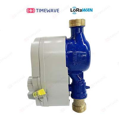 LoRaWAN Medidor de fluxo de água com exibição digital para gestão de água fria / quente