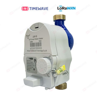 Contador inteligente de água fria / quente LoRaWAN com instalação DIN Rail para consumo otimizado