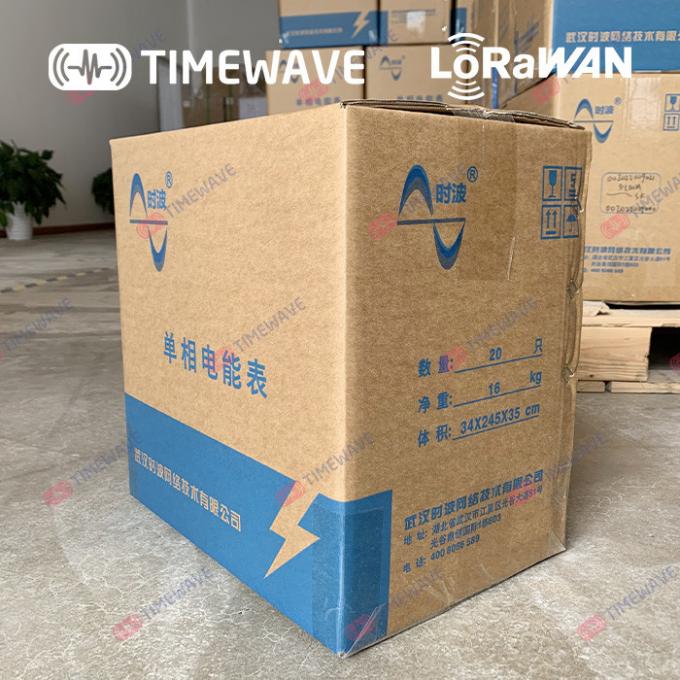 LoRaWAN Smart Single Phase Digital Electric Meter IoT Direct Connected ...